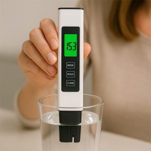 Waterkwaliteitstester – directe TDS-, EC- en temperatuurresultaten | WATRIUS
