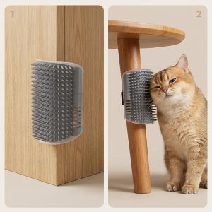Katten zelfverzorgende massageborstel | CATGROOM